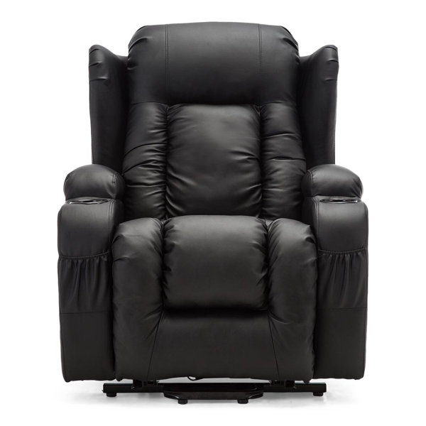 Ebern Designs Upholstered Electric Recliner & Reviews Wayfair.ie
